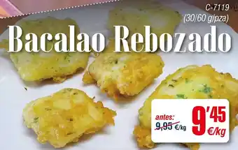 Bacalao rebozado