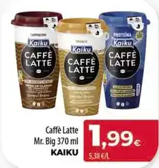 Spar Tenerife Kaiku - caffè latte mr. big oferta