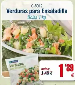 Abordo Verduras para ensaladilla oferta