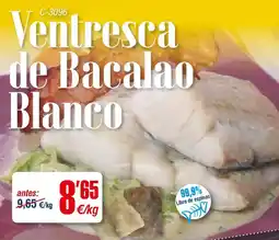 Abordo Blanco - ventresca de bacalao oferta