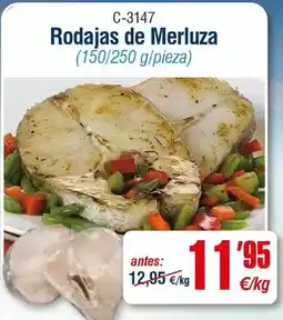 Abordo Rodajas de merluza oferta