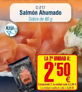 Abordo Salmon ahumado oferta