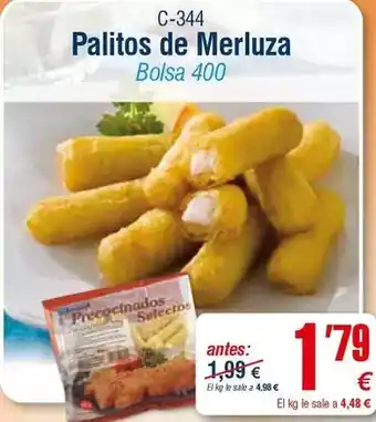 Abordo Palitos de merluza oferta