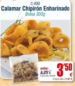 Abordo Calamar chipiron enharinado oferta