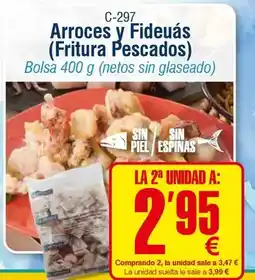 Abordo Arroces y fideuas oferta