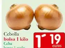 Cebolla bolsa 1 kilo