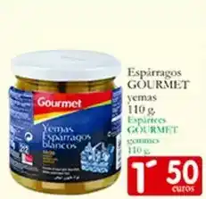Supermercados Bip Bip Gourmet - espárragos yemas oferta