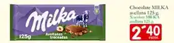 Supermercados Bip Bip Milka - chocolate avellana oferta