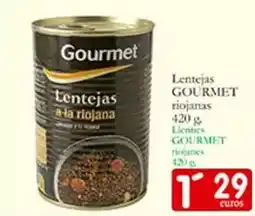 Supermercados Bip Bip Gourmet - lentejas riojanas oferta