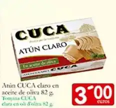 Supermercados Bip Bip Cuca - atún claro en accite de oliva oferta
