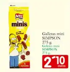 Supermercados Bip Bip Arluy - galletas mini simpson oferta