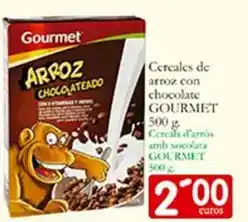 Supermercados Bip Bip Gourmet - cereales de arroz con chocolate oferta