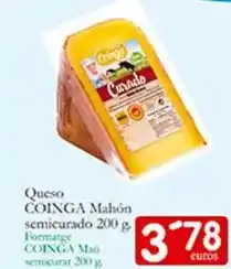 Supermercados Bip Bip Coinga - queso mahon semicurado oferta