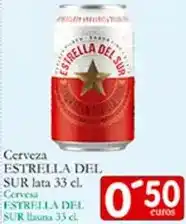 Supermercados Bip Bip Estrella del sur - cerveza oferta