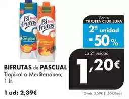 Supermercados Lupa Pascual - bifrutas oferta