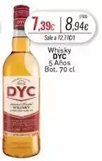 Cuevas Cash Dyc - whisky 5 años bot oferta