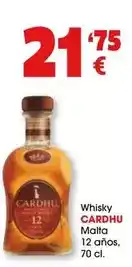TOP Cash & Carry Cardhu - whisky malta oferta