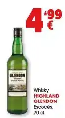 TOP Cash & Carry Highland - whisky glendon escoces oferta