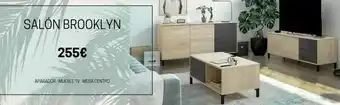 Muebles Sayez Salon brooklyn 255€ mos aparador - mueble tv mesa centro 1 oferta