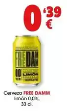 TOP Cash & Carry Free damm - cerveza limon oferta