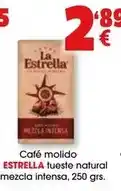 TOP Cash & Carry Estrella - cafe molido tueste natural mezcla intesa oferta
