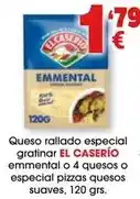 TOP Cash & Carry El caserío - queso rallado especial gratina oferta