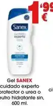 TOP Cash & Carry Sanex - gel cuidado experto protector o urea o heutro hidratante sin oferta