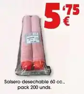 TOP Cash & Carry Salsero desechable oferta
