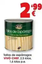 TOP Cash & Carry Vivo cheff - tallos de esparragos oferta