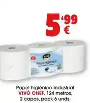 TOP Cash & Carry Vivo cheff - papel higiénico industrial oferta