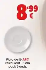 TOP Cash & Carry Arc - plato de té oferta