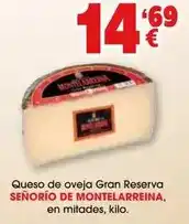 TOP Cash & Carry Señorío de montelareina - queso de oveja gran reserva oferta