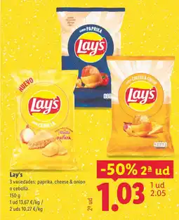 Lidl LAY'S oferta