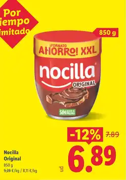 Lidl NOCILLA Original oferta