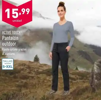 ALDI Active Touch Pantalón outdoor oferta