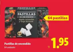 Lidl Pastillas de encendido oferta