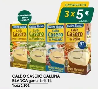 GALLINA BLANCA Caldo casero