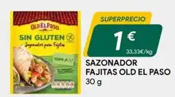 Masymas OLD EL PASO Sazonador fajitas oferta