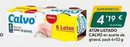 Masymas CALVO Atún listado oferta