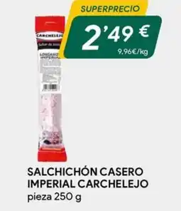 Masymas CARCHELEJO Salchichón casero imperial oferta