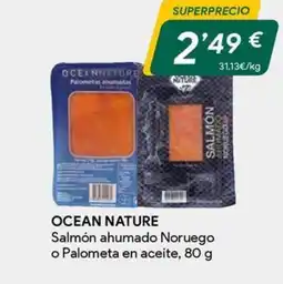 Masymas OCEAN NATURE Salmón ahumado Noruego o Palometa en aceite oferta