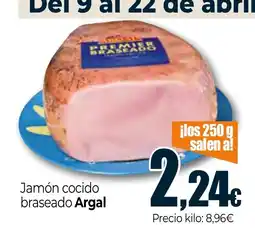 Unide Market ARGAL Jamón cocido braseado oferta