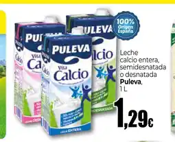 Unide Market PULEVA Leche calcio entera, semidesnatada o desnatada oferta