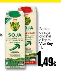 Unide Market VIVE SOY Bebida de soja original o ligera oferta