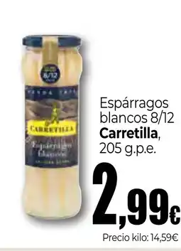 Unide Market CARRETILLA Espárragos blancos 8/12 oferta