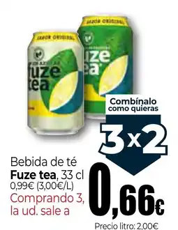 Unide Market FUZE TEA Bebida de té oferta