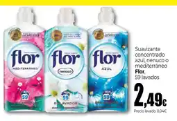Unide Market FLOR Suavizante concentrado azul, nenuco O mediterráneo oferta
