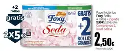 Unide Market FOXY SEDA Papel higiénico oferta