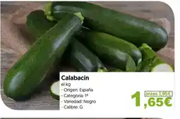 Hiper Usera Calabacín oferta
