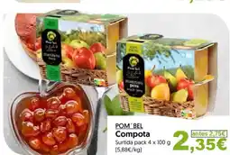 Hiper Usera POM BEL Compota oferta